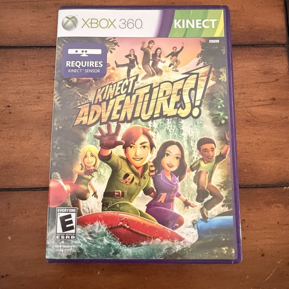 Kinect Adventures Xbox 360 Video‎ Game TESTED & WORKING!